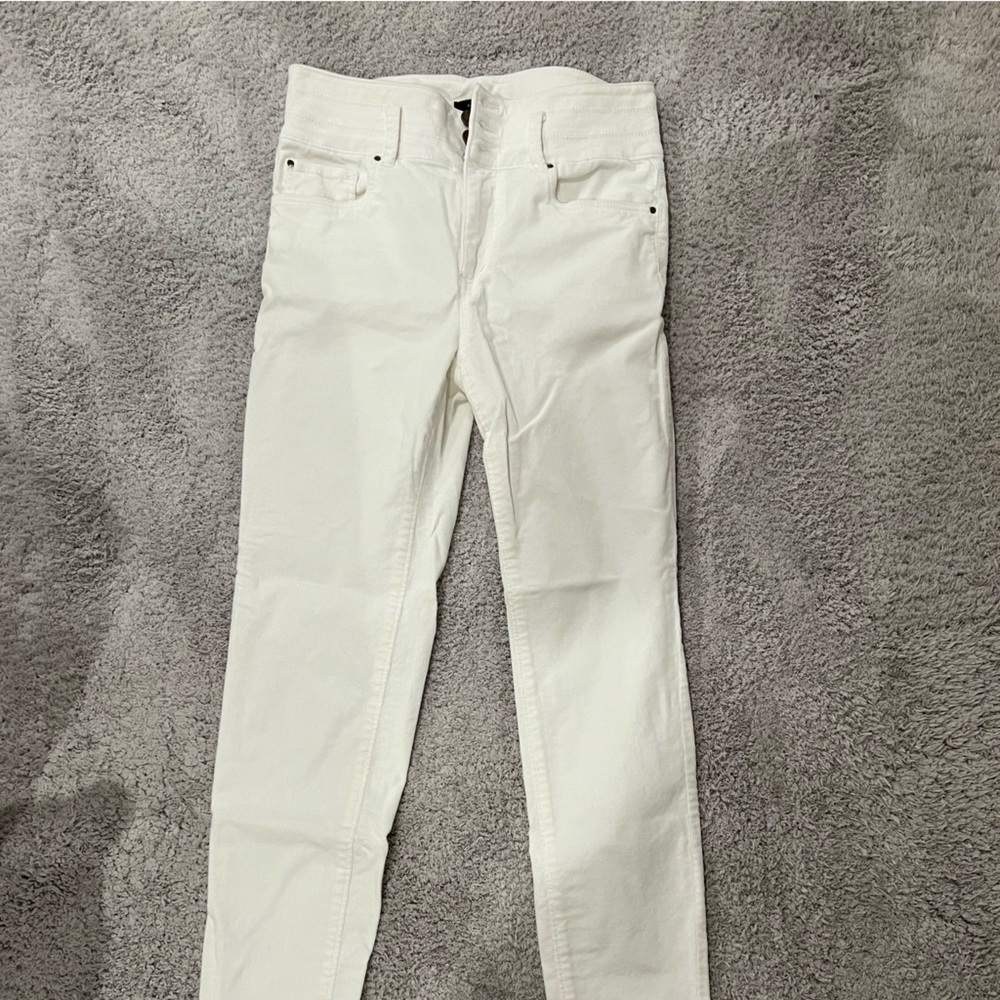 Ann Taylor velvet skinny jeans 2 petite